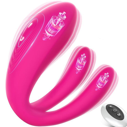 Quiet Dual-Vibration Rabbit Toy - Magnetic Charge | Body-Safe Silicone- NZ Stock