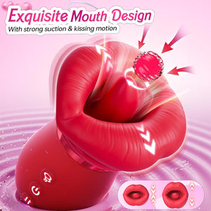 Wireless Remote Big Mouth Massager - 10 Modes by Seductiva