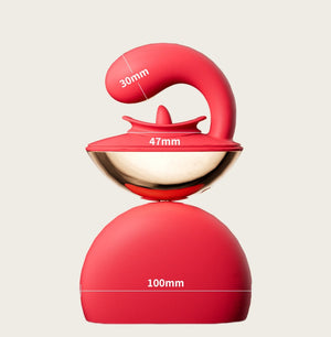 Multi Frequency Strong Vibrating Tongue Licking Vibrator For Her by Seductiva