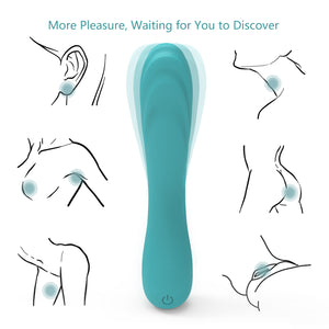Seductiva Mini AV Vibrator Stick – G-Spot & Clitoral Massage Wand Size Reference & Packaging - Shipped from NZ