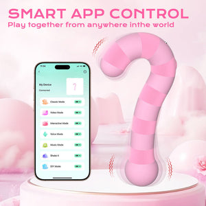 Seductiva Masturbation vibrator dual vibration AV stick backyard massage APP remote flirting sex toy Size Reference & Packaging - Shipped from NZ