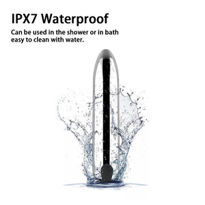 Mini 10 Speed USB Rechargeable Waterproof Bullet Vibrator For Her Personal Massager by Seductiva