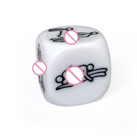 Seductiva 4-in-1 Naughty Glow-in-the-Dark Dice Game – Bedroom Fun for Couples Detail & Ergonomic Design - Premium Silicone - Discreet Delivery