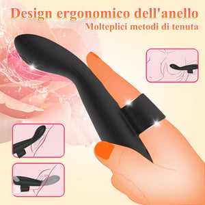 Seductiva Pulse: 10-Frequency Rechargeable Silicone AV Wand & Finger Vibrator - Sensory Wellness Product Perspective - NZ Local Stock