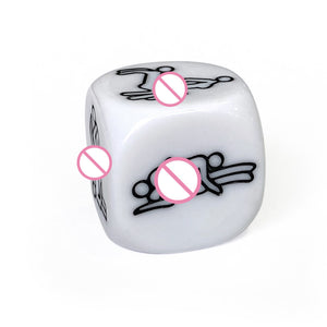 Seductiva 4-in-1 Naughty Glow-in-the-Dark Dice Game – Bedroom Fun for Couples - Sensory Wellness Product Perspective - NZ Local Stock