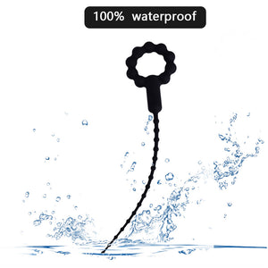 Seductiva Sound: Vibrating Urethral Sounding Rod with Pull Ring - Sensory Wellness Product Perspective - NZ Local Stock