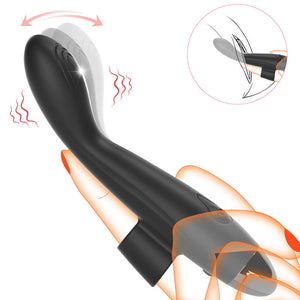 Seductiva Pulse: 10-Frequency Rechargeable Silicone AV Wand & Finger Vibrator - Sensory Wellness Product Perspective - NZ Local Stock