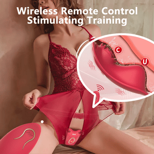 Wearable Rose Vibrator - Remote Control, 10 Modes by Seductiva