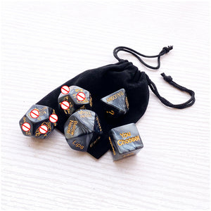 Seductiva 5-in-1 Couples Intimacy Dice Game Set – Foreplay & Romance Edition - Sensory Wellness Product Perspective - NZ Local Stock
