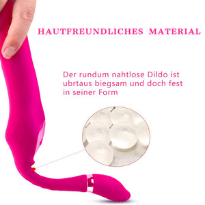 Seductiva Velvet: 10-Frequency C-Type Dual Motor G-Spot & Clitoral Vibrator - Sensory Wellness Product Perspective - NZ Local Stock