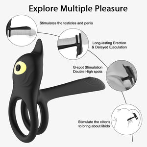 Seductiva Unity: 10-Frequency Wireless Remote Couples Vibrating Cock Ring Size Reference & Packaging - Shipped from NZ