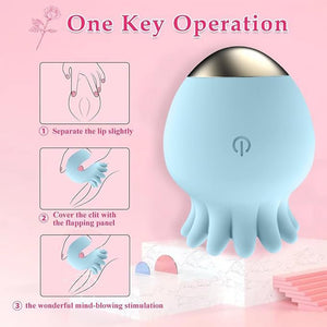 Seductiva Jellyfish Sucking Vibrator – Jumping Egg Female Masturbation Toy - Sensory Wellness Product Perspective - NZ Local Stock