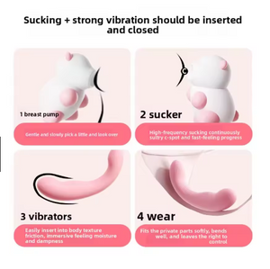 Multi-Speed Licking & Sucking G-Spot Vibrator by Seductiva