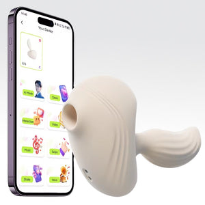 Cloud Bird: APP-Controlled Air-Pulse Sucking Vibrator by Seductiva