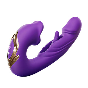 Seductiva 3in1 Thrusting and Licking Suction Sex Toy Vibrator for woman | - Sensual Wellness NZ