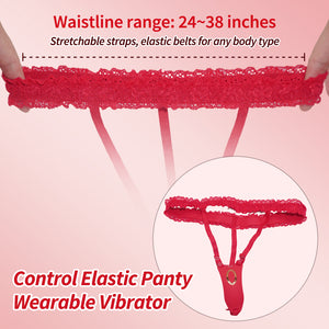 Wearable Rose Vibrator - Remote Control, 10 Modes by Seductiva