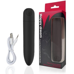 Mini 10 Speed USB Rechargeable Waterproof Bullet Vibrator For Her Personal Massager by Seductiva