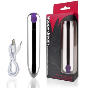 Mini 10 Speed USB Rechargeable Waterproof Bullet Vibrator For Her Personal Massager by Seductiva