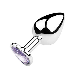 3-Piece Stainless Steel Jeweled Plug Set by Seductiva