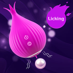 Seductiva Onion-Shaped Sucking Egg – Variable-Frequency Tongue & Tapping Vibrator - Sensory Wellness Product Perspective - NZ Local Stock