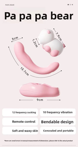 Multi-Speed Licking & Sucking G-Spot Vibrator by Seductiva