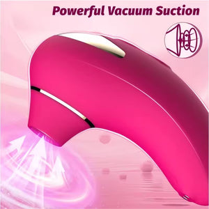 9-frequency Suction Silicone Vibrator by Seductiva