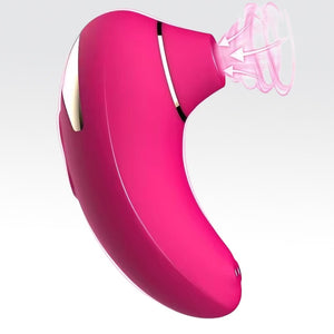 9-frequency Suction Silicone Vibrator by Seductiva