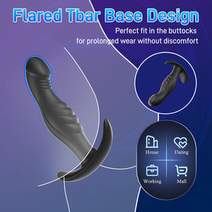 Interface: 3-Piece Rear Plug Set Men's Prostate Massager Intimate Trainer Adult Toy - Seductiva NZ