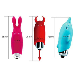 Waterproof Mini Silicone Quiet Bullet Vibrator - NZ Discreet Shipping by Seductiva