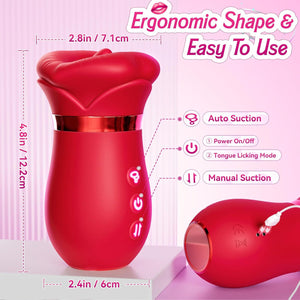 Wireless Remote Big Mouth Massager - 10 Modes by Seductiva