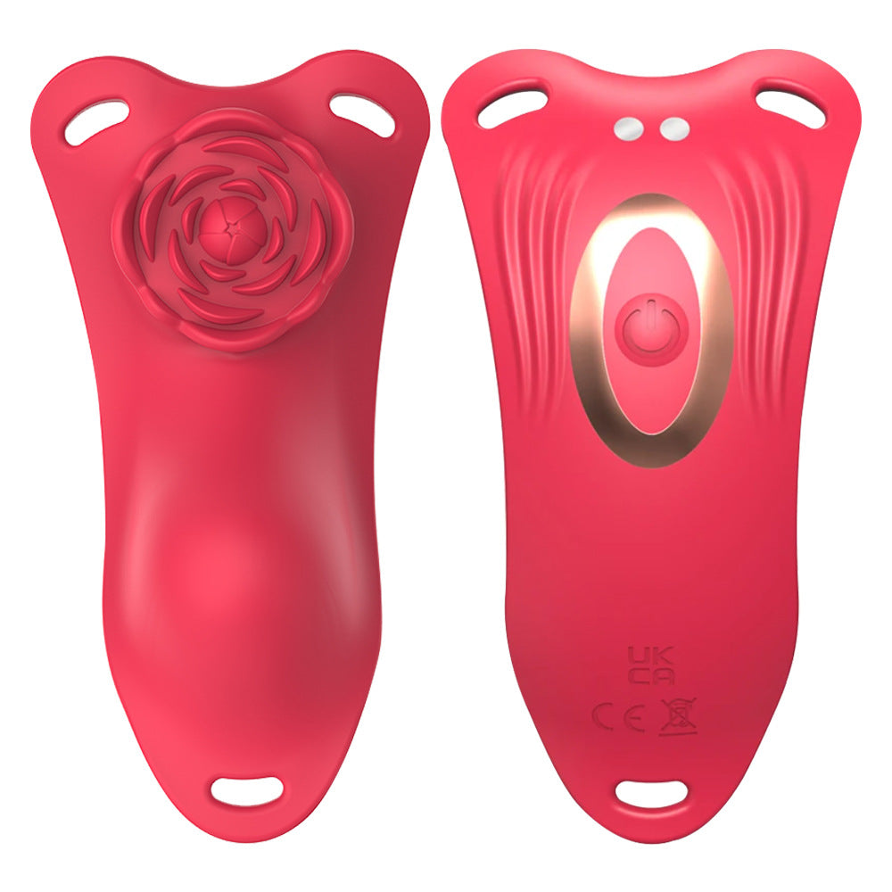 Wearable Rose Vibrator - Remote Control, 10 Modes by Seductiva