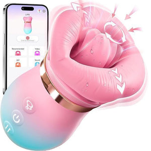 Wireless Remote Big Mouth Massager - 10 Modes by Seductiva