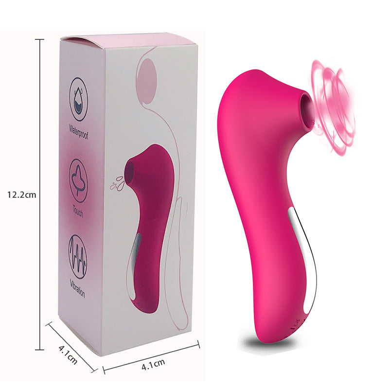 Sucking vibrator breast clitoris stimulation female masturbation massage stick