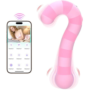 Seductiva Masturbation vibrator dual vibration AV stick backyard massage APP remote flirting sex toy |  - Sensual Wellness NZ