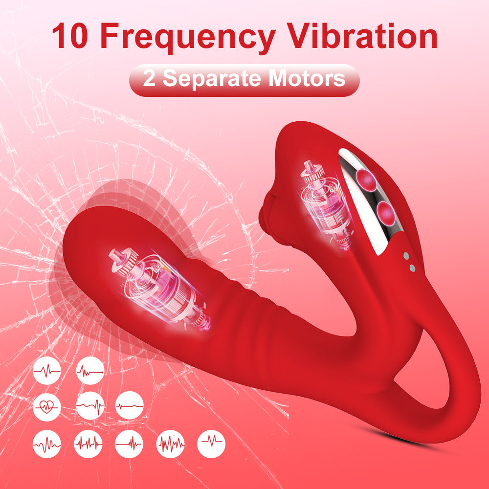 G/C spot vibrator 10-frequency dual-vibration adult product for women female toys