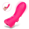 2 in 1 Ultimate Sweet Finger Vibrator 10 frequency Vibrating Couples flirt Sex Toy