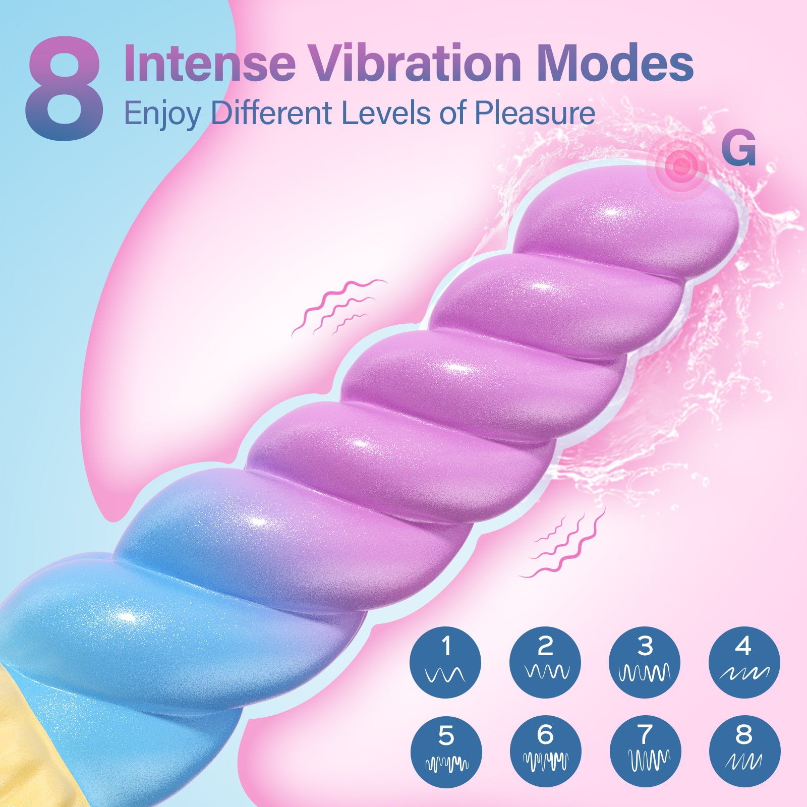 Vibrator Dildo Sex Toys Realistic Dildos with Suction Cup 8 Vibration Modes Remote Control Silicone Vibrating Fantasy Anal Toy