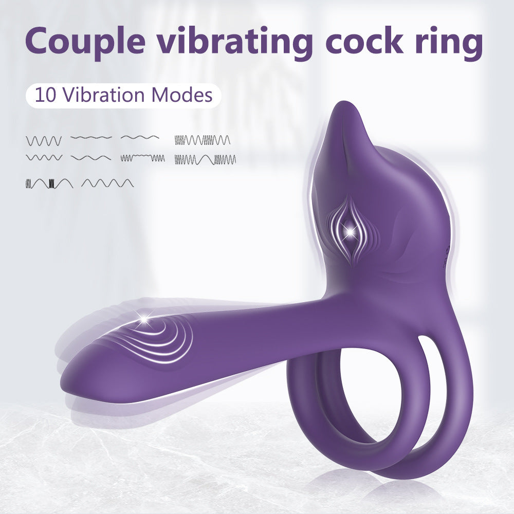 Hot Selling Adult Toy Locking Ring Remote Control Silicone Couples G-Point Masturbation Vibrating Ring