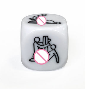 Seductiva 4-in-1 Naughty Glow-in-the-Dark Dice Game – Bedroom Fun for Couples USB Charging & Interface Controls - Quiet Performance