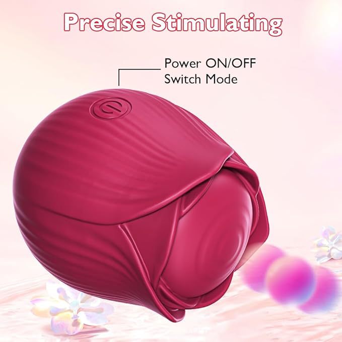 New product rose flapping vibrator Jumping Eggs adult sex toys female massager