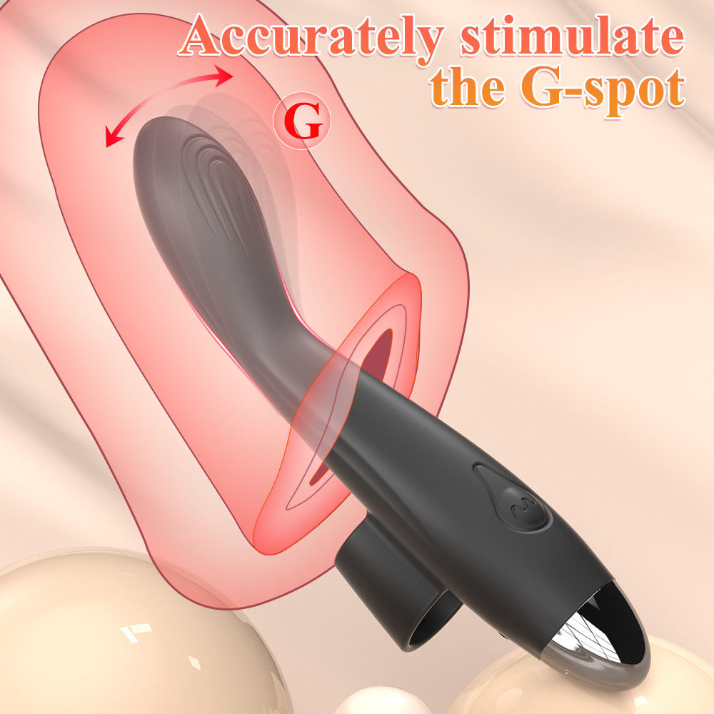 10 Frequency Rechargeable Silicone Adult Erotica AV Stick Female Masturbator Vibrating Finger Caps Vibrators for Women