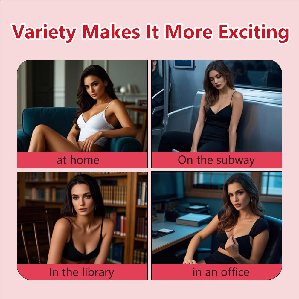 Wearable Rose Vibrator - Remote Control, 10 Modes by Seductiva
