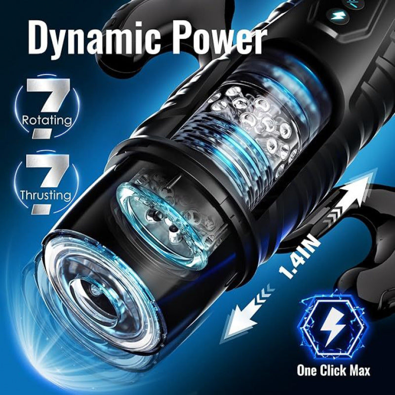 Hot Sale Automatic Thrusting & Rotating Masturbation Cup For Man Male Masturbator Sex Toys