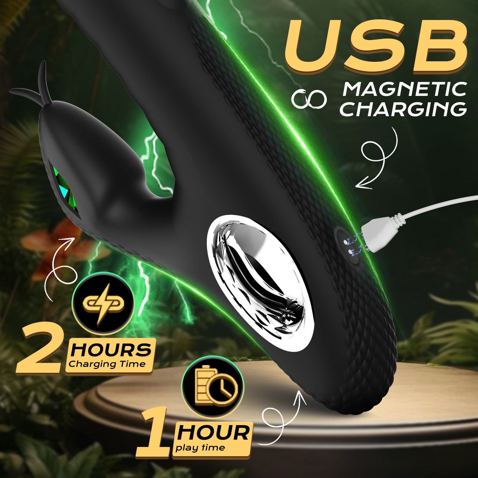 New Snake-shaped Vibrator Dual-motor Clitoral Vibration Stimulator Couple Flirting Sex Toy Female Masturbation Toys