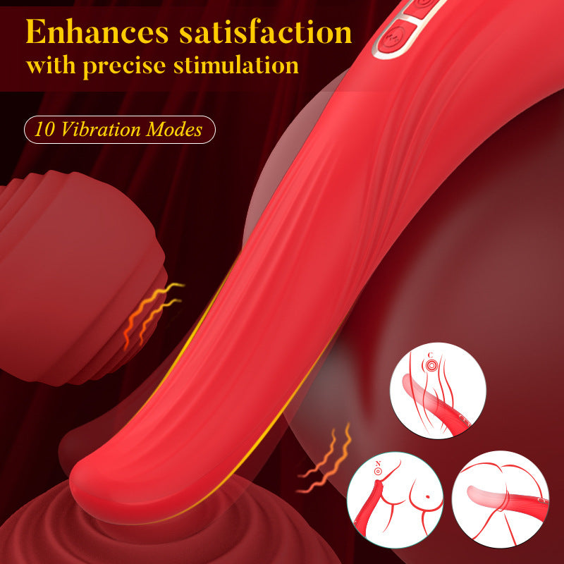 Tongue Licking Sucking Vibrator Double Stimulation Women Masturbation Adult Sex Toy For Couples（副本）