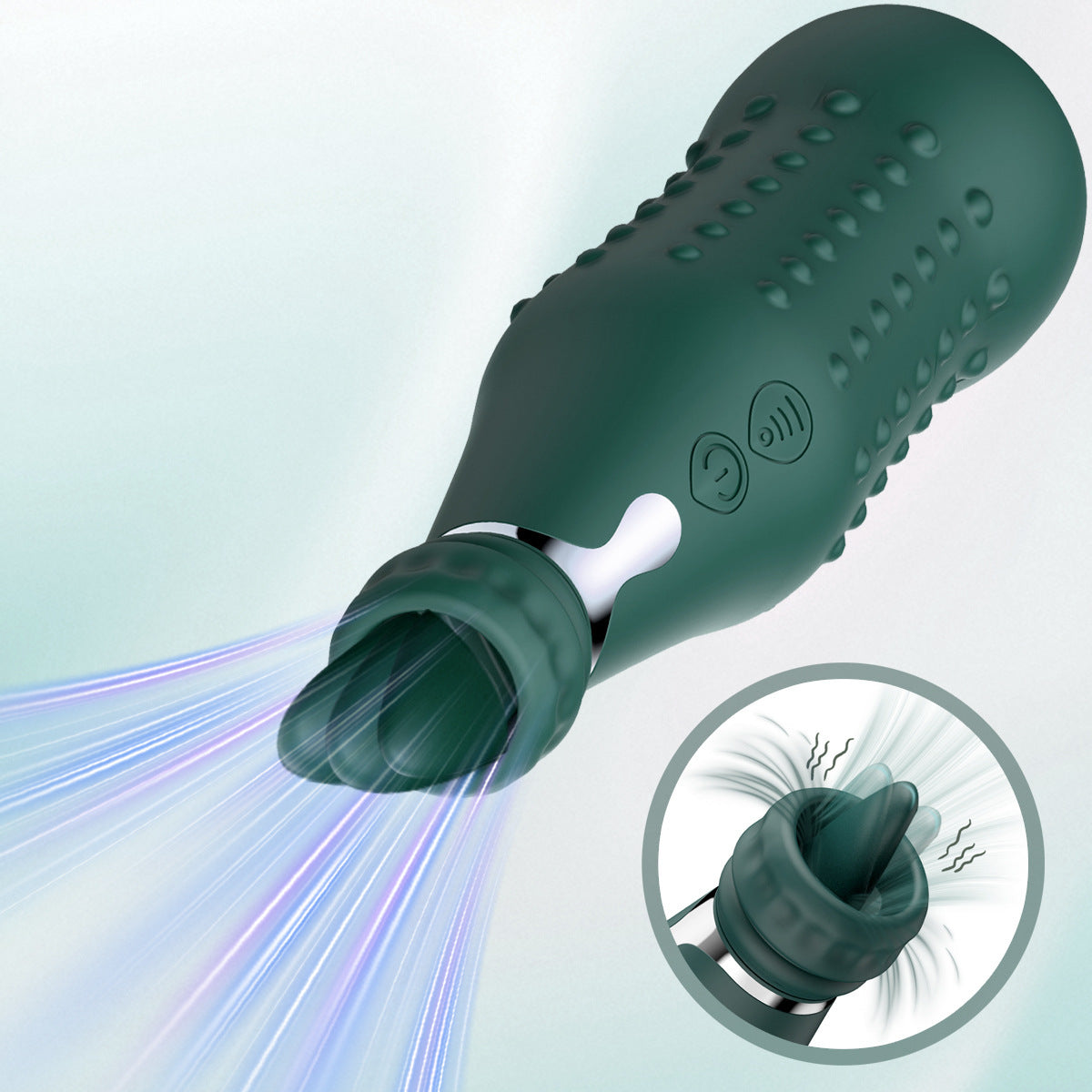 New product bottle vibration stick women's AV massage wand tongue licking vibrator female masturbation sex toy