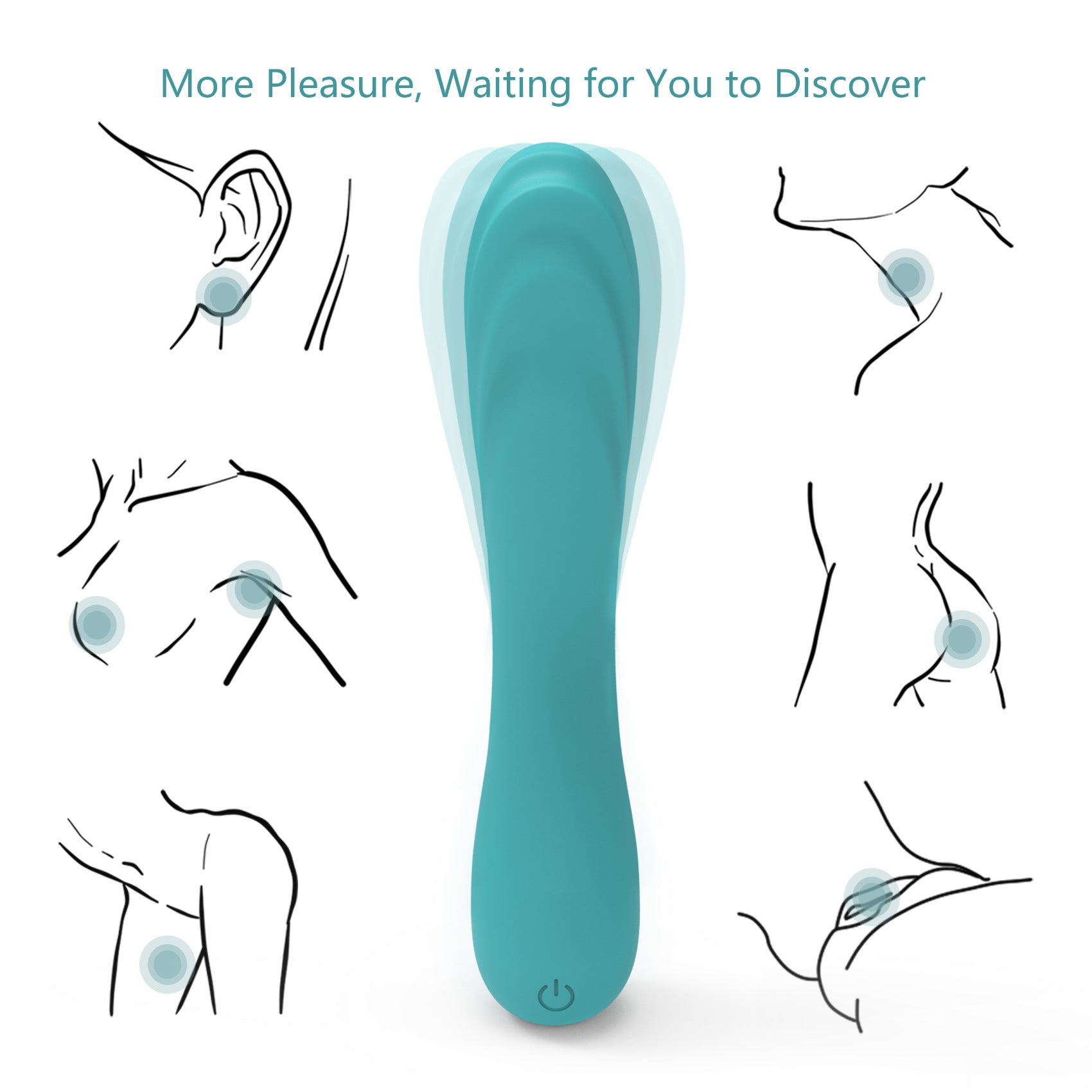 Seductiva Mini AV Vibrator Stick – G-Spot & Clitoral Massage Wand Size Reference & Packaging - Shipped from NZ