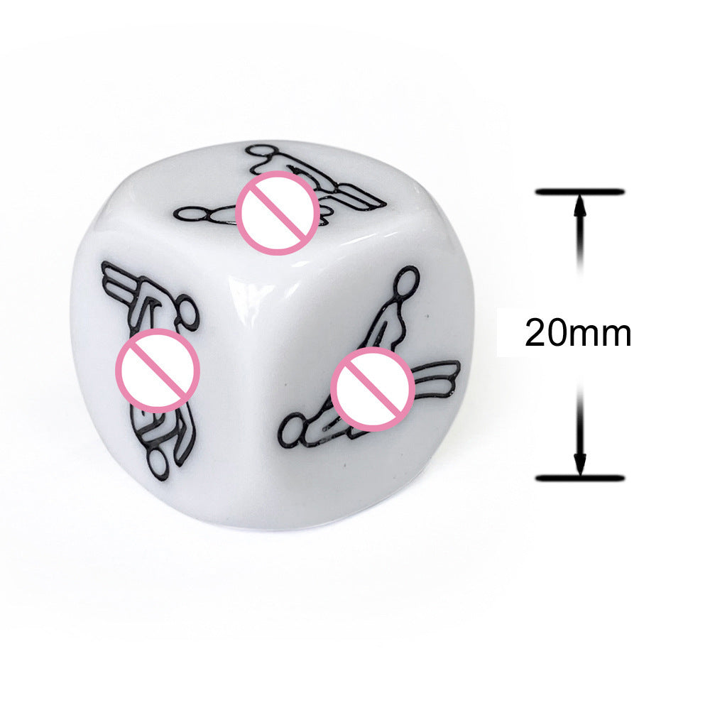 Seductiva 4-in-1 Naughty Glow-in-the-Dark Dice Game – Bedroom Fun for Couples Size Reference & Packaging - Shipped from NZ