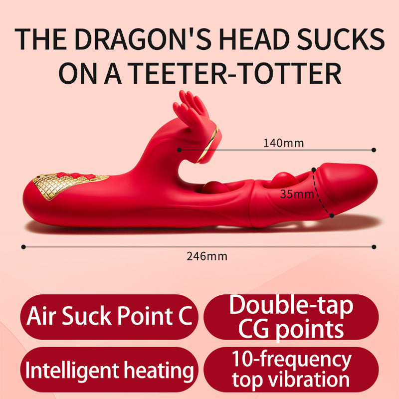 New 4in1 Double Tongue Flapping Vibrators for Women G Spot Massage Products Tapping Dildo Vibrator Sex Toys for Woman Adult Toys