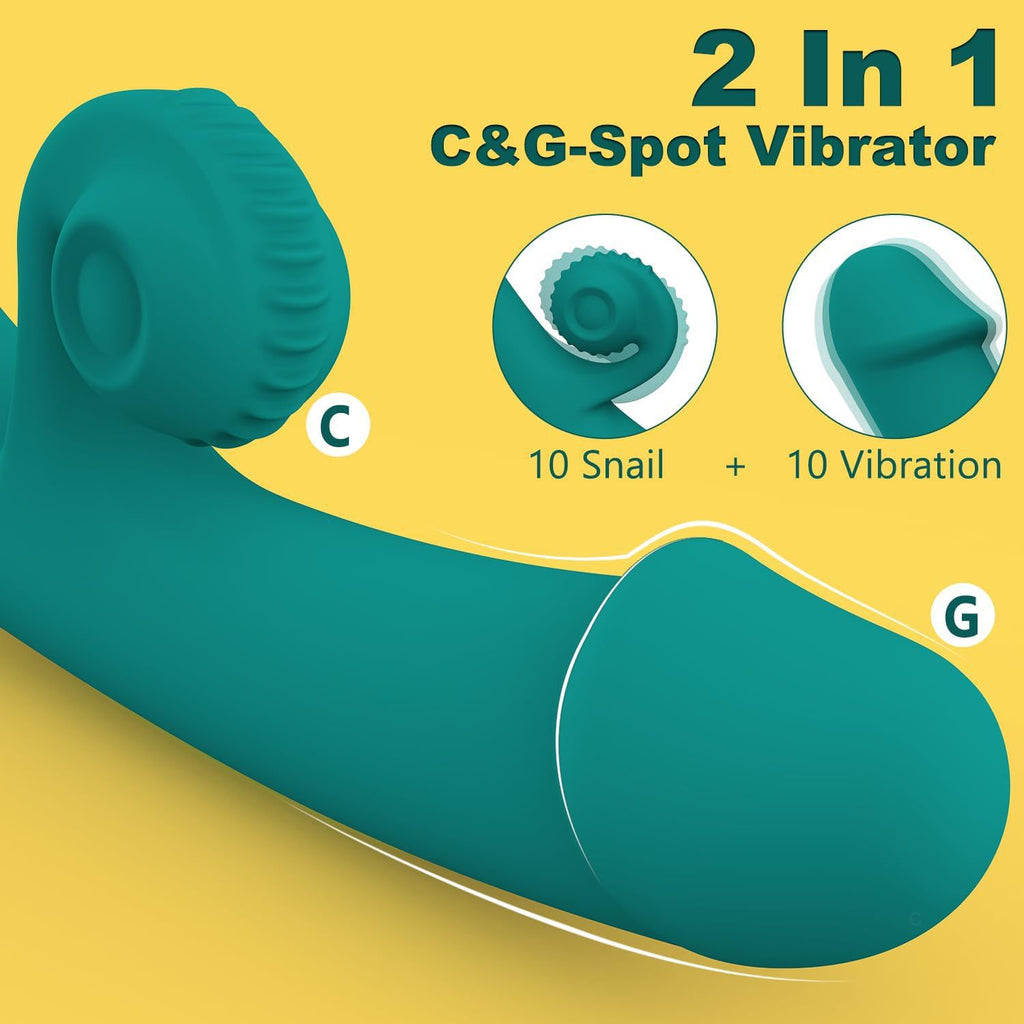 New Arrival 2 In 1 Double Vibration Stimulator Female Masturbation Rabbit Vibrator Sex Toys For Woman Or Couple